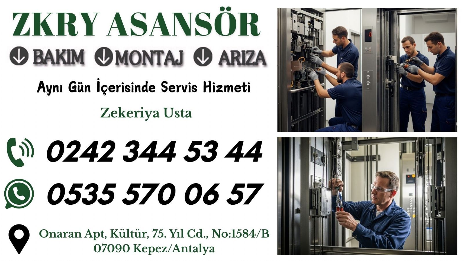 kepez-acil-asansör-servisi
